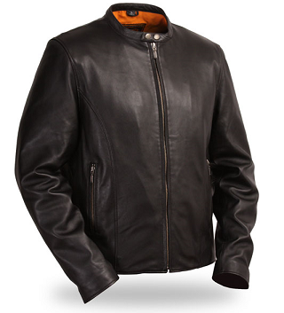 leather jacket lightweight mens weight